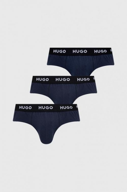 Slipy HUGO pánske, tmavomodrá farba