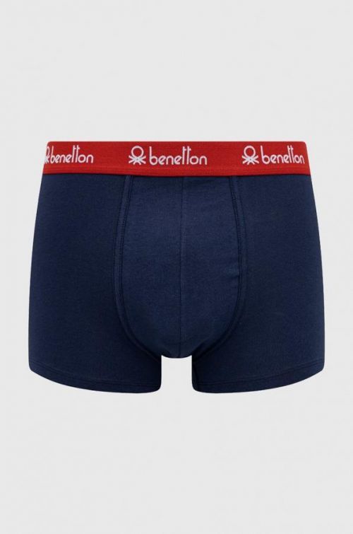 Boxerky United Colors of Benetton pánske, tmavomodrá farba