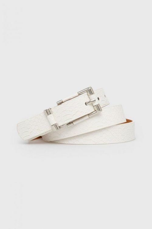 Opasok Answear Lab dámsky, biela farba