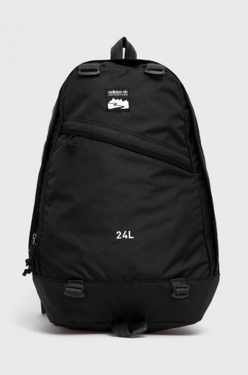 Ruksak adidas Originals čierna farba, veľký, jednofarebný