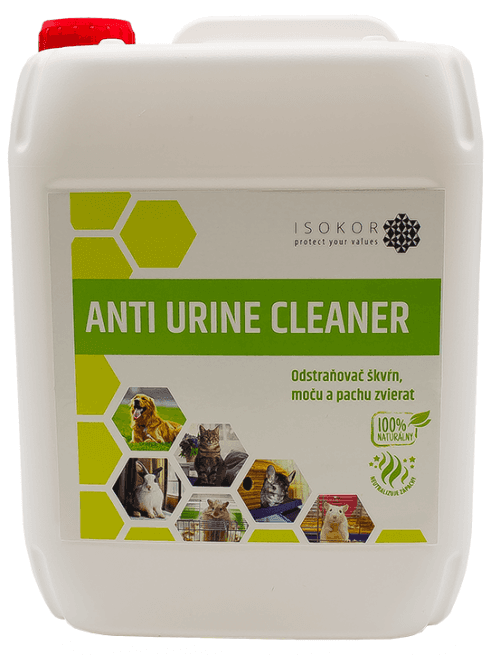 ISOKOR ANTI URINE - Prírodný prípravok na odstránenie pachov 5 L