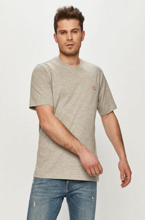 Tričko Dickies šedá farba