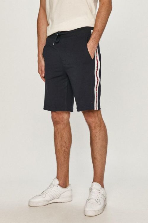 Šortky Tommy Hilfiger pánske, tmavomodrá farba