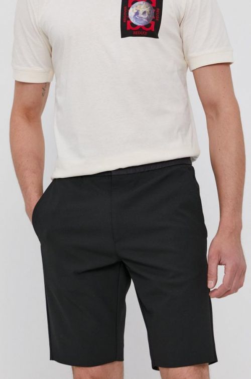 Šortky Hugo pánske, čierna farba