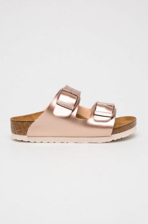 Detské šľapky Birkenstock ružová farba