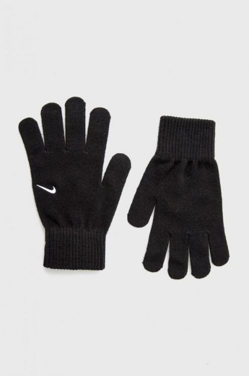 Rukavice Nike čierna farba