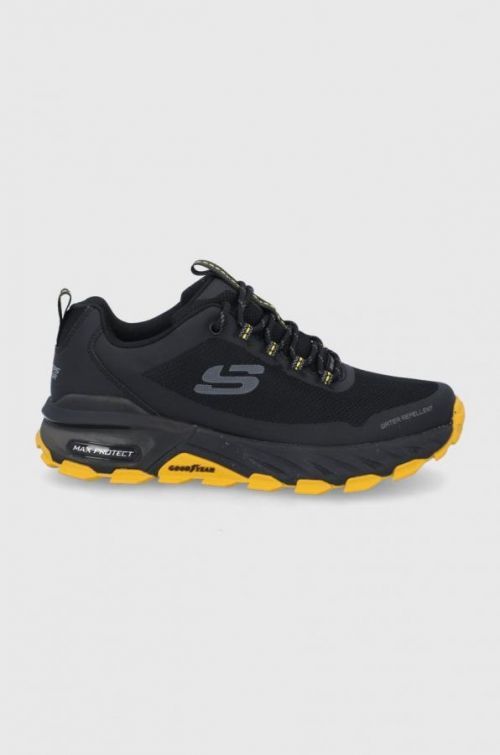 Topánky Skechers pánske, čierna farba,