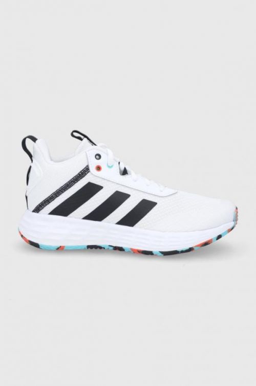 Detské topánky adidas biela farba