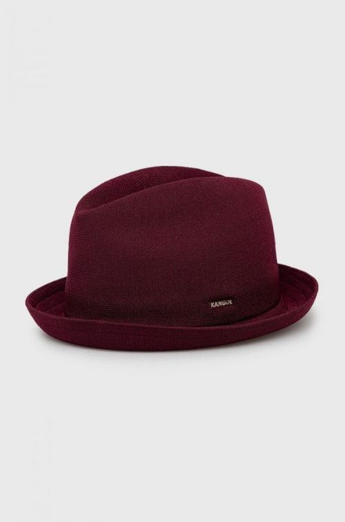 Klobúk Kangol fialová farba,