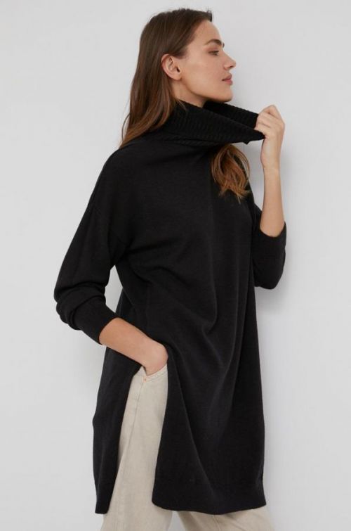 Sveter Answear Lab čierna farba,