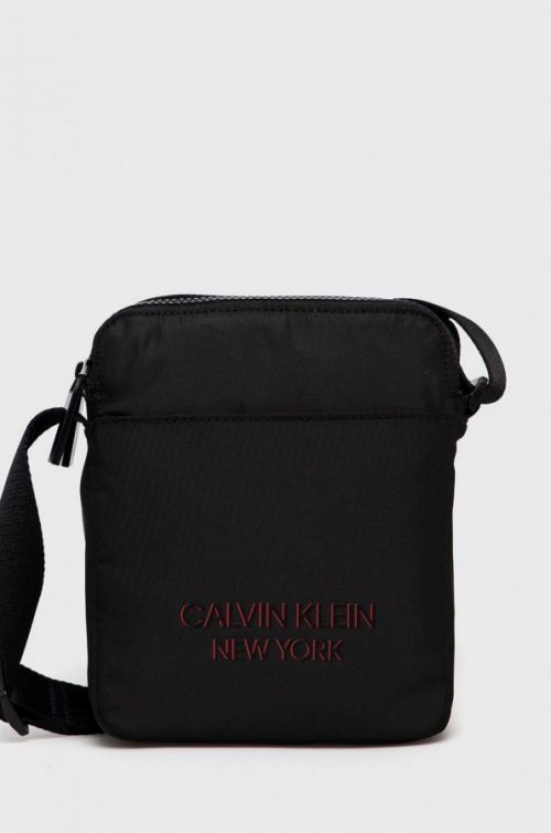 Malá taška Calvin Klein čierna farba