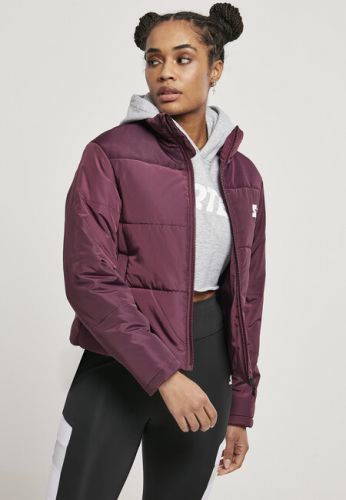 Ladies Starter Logo Puffer Jacket darkviolet - XS