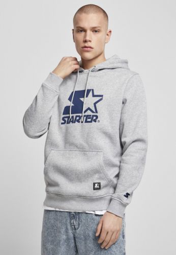 Starter The Classic Logo Hoody heathergrey - S