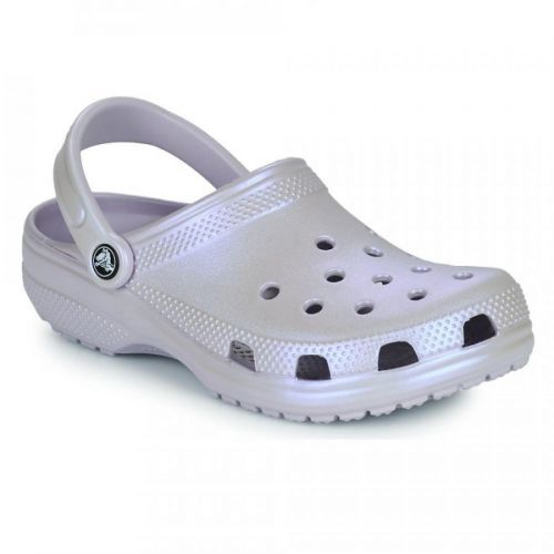 Perleťové sandále CROCS Classic 4 Her Clog Mauve Mist Fialová EU 39-40