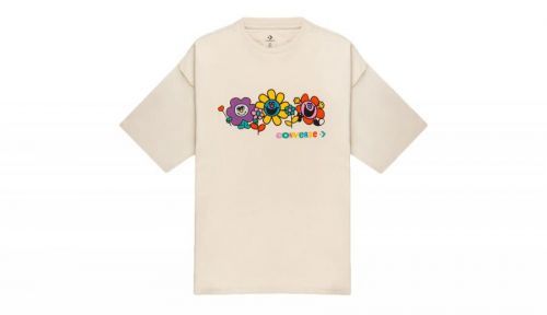 Converse Much Love Crew Neck T-Shirt biele 10022935-A01