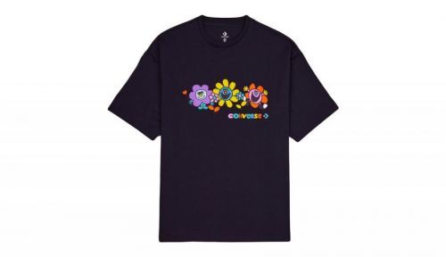 Converse Much Love Crew Neck T-Shirt čierne 10022935-A02