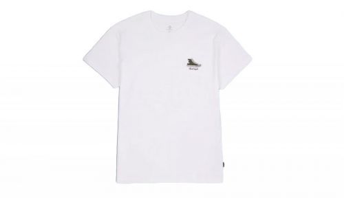 Converse Chuck Taylor High Top Graphic T-Shirt biele 10022975-A02