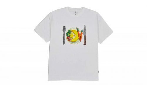 Converse For Dinner Tee biele 10022938-A01