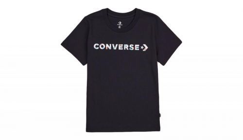 Converse Icon Play Floral Infill Tee čierne 10023946-A01
