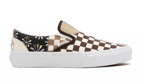 Vans Divine Energy Classic Slip-on Patchwork hnedé VN0A7Q4NAS0