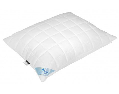 Vankúš Mona Lucy Silver 70x90 cm, so striebrom, prešívaný%