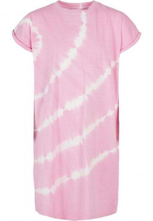 Urban Classics Girls Tie Dye Dress girlypink - 110/116