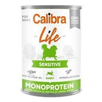 Calibra Dog Life  konz.Sensitive Rabbit 400g 5 + 1 zadarmo (do vypredania)