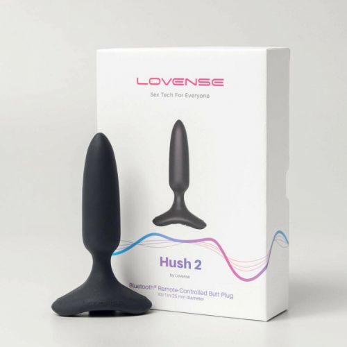 Lovense - Hush 2 Butt Plug XS 25 mm