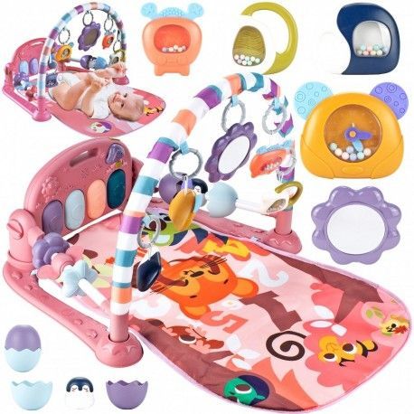 5405 Vzdelávacia podložka s hrazdičkou - Skrytý, neskrytý, idem