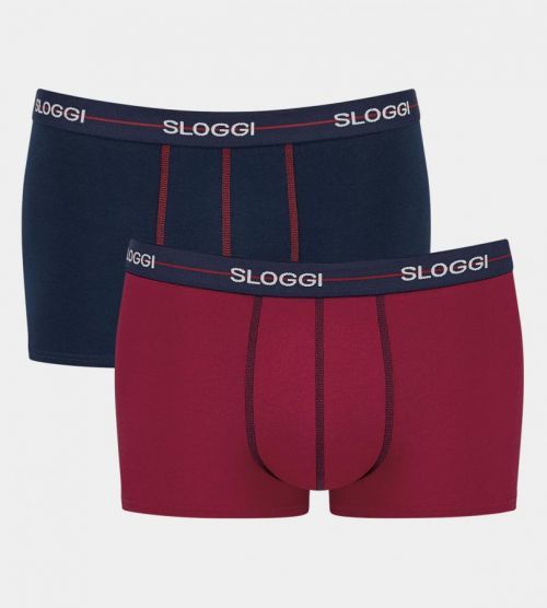 Pánske boxerky Sloggi men Štart Hipster C2P box tmavo modrá kombinácia (M008) 005