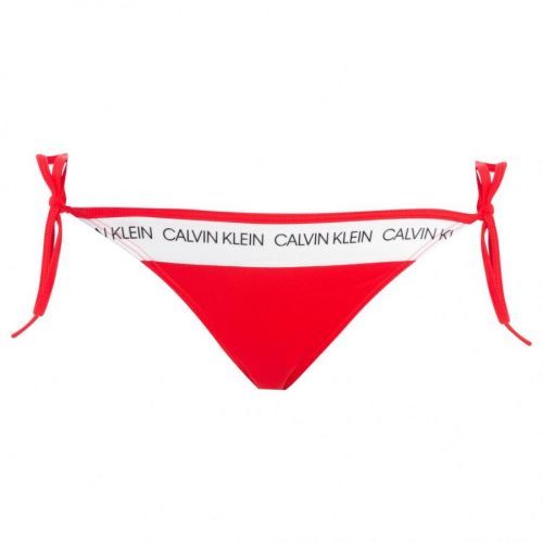 Spodný diel plaviek KW0KW00650 - 668 - Calvin Klein S červená