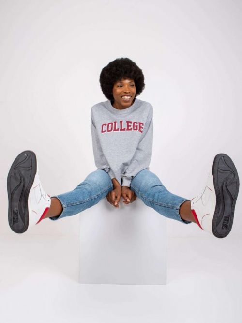 Blúzka-FA-BL-7649.85P-svetlo šedá jedna veľkosť