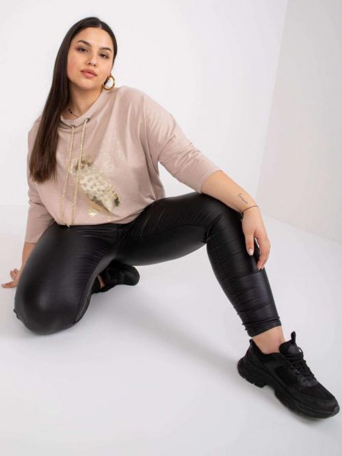 Bluzka-RV-BZ-7491.53-jasny beżowy jedna veľkosť