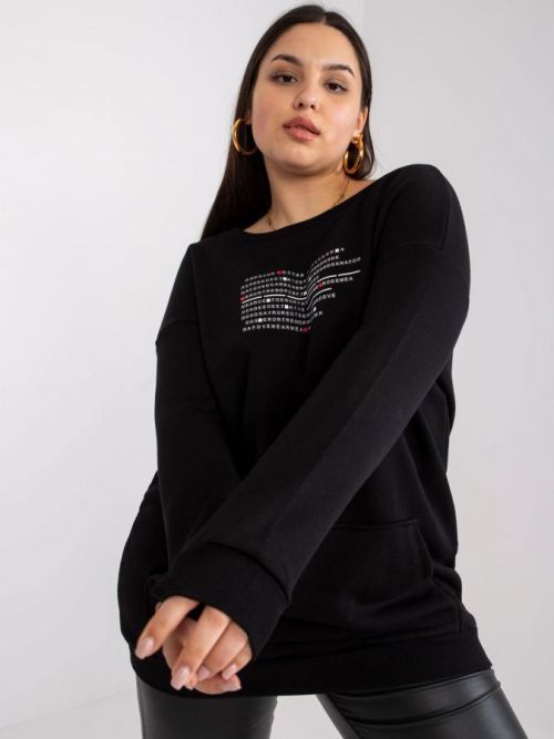 Bluza-RV-BL-7124.01-czarny jedna veľkosť