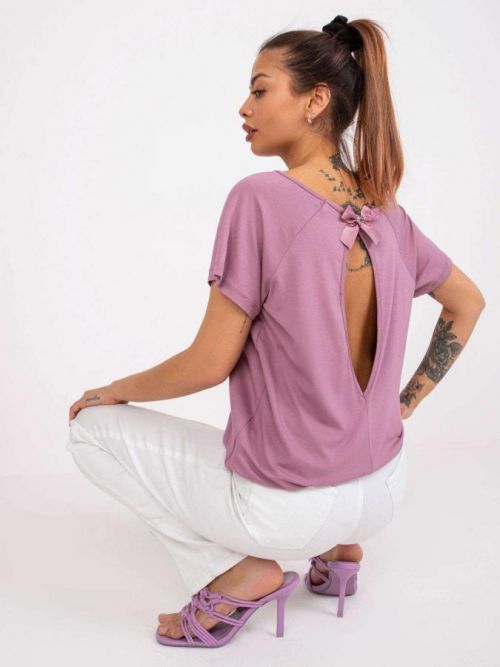 Bluzka-RV-BZ-7664.46-ciemny różowy L / XL