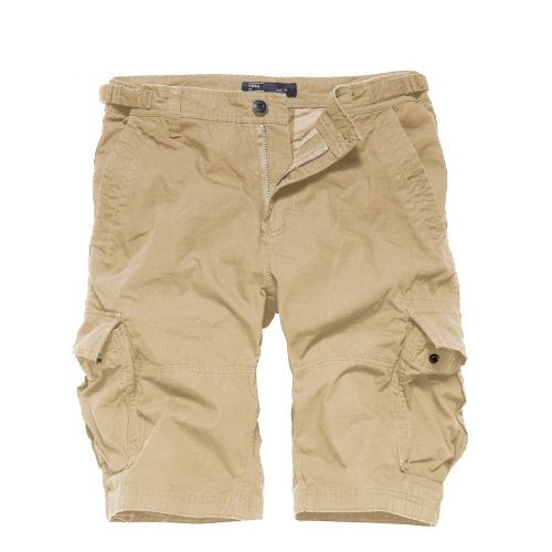 Kraťasy Vintage Industries Terrance - béžové, 4XL