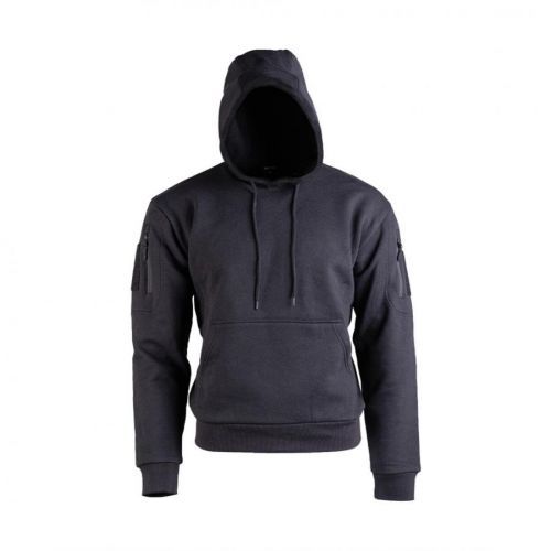 Mikina Mil-Tec Tactical Hoodie - čierna, XL