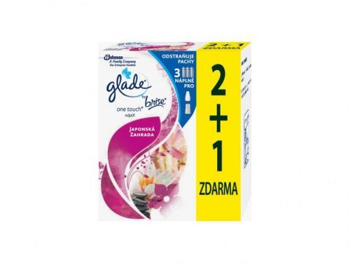 Glade Relaxing Zen  aerosólový osviežovač vzduchu náplň 3ks