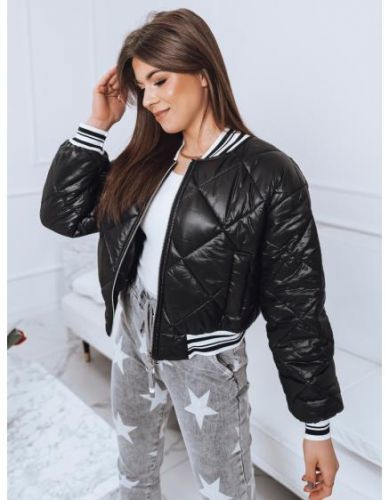 Dámska bunda BOMBER čierna