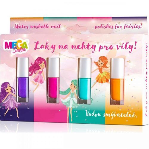 Bubble Factory Megasalón lak na nechty pre deti perleťová sada