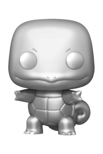 Funko Pokémon POP! figúrka Squirtle Metallic #504