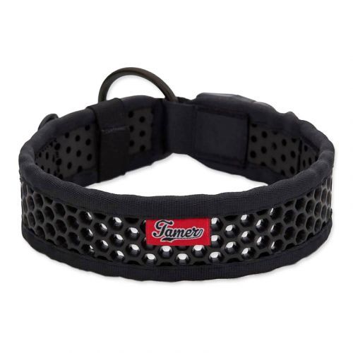 Obojek TAMER Softy - 4,3 x 40-46 cm - černý