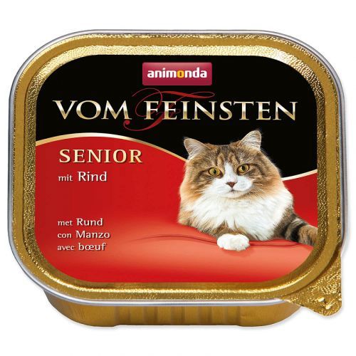Paštika ANIMONDA Vom Feinsten Senior hovězí - KARTON (32ks)