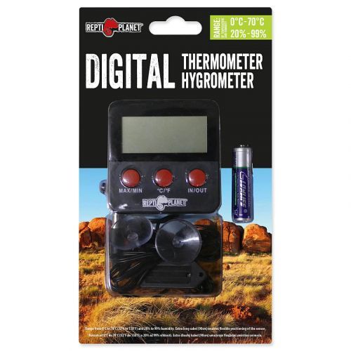 Teploměr vlhkoměr LCD REPTI PLANET venkovní