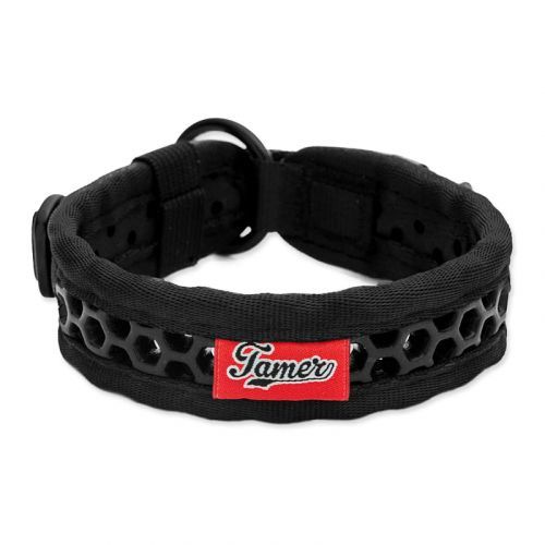 Obojek TAMER Softy - 2,8 x 30-36 cm - černý