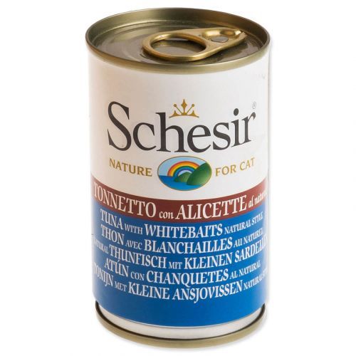 Konzerva SCHESIR Cat tuňák + sleď