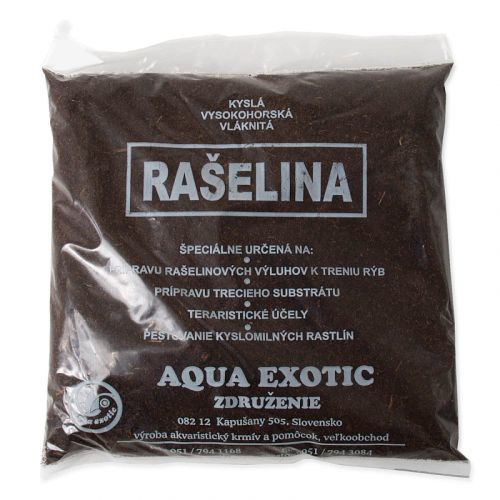 Náplň rašelina vláknitá AQUA EXOTIC