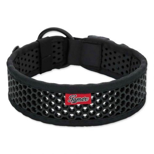 Obojek TAMER Softy - 5,1 x 55-61 cm - černý