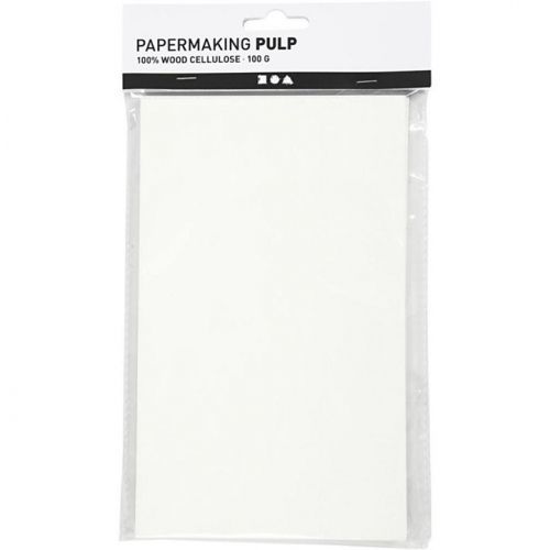 Hmota v hárkoch na výrobu papiera z celulózy - 100 g