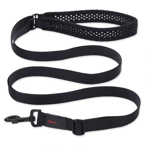 Vodítko TAMER Softy prodlužovací - šířka 3,8 cm - černé